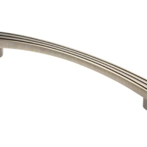 Zamak handle VASTO C=128mm antique brushed brass