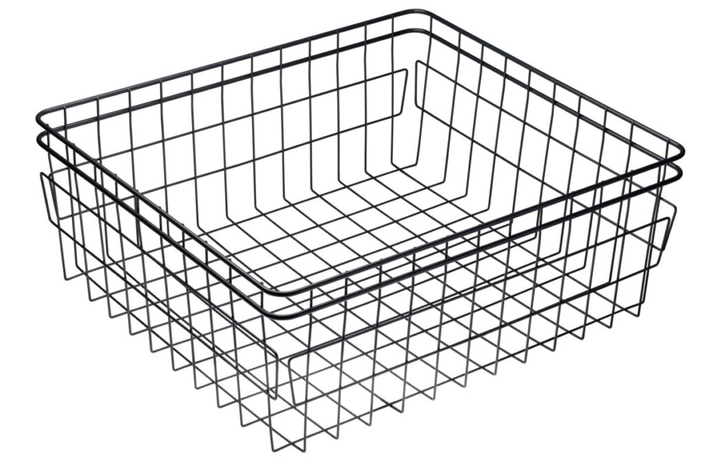 Wardrobe basket SMART 700mm (set without guides)