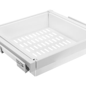 Drawer Elite with metal basket 600 mm with soft closing, white