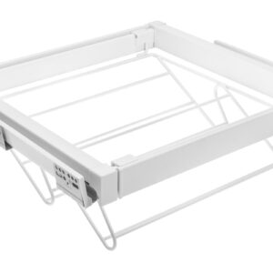 Drawer Elite for shoes 600 mm with soft closing, white