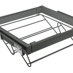 Drawer Elite for shoes 600 mm with soft closing, gray anthracite