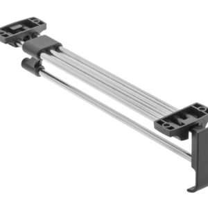 Retractable hanger large l-250 plastic mount (chrome)