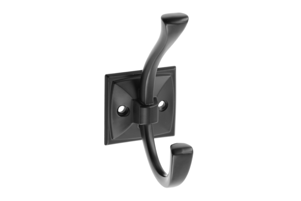 Zamak hanger Madryt, black matt