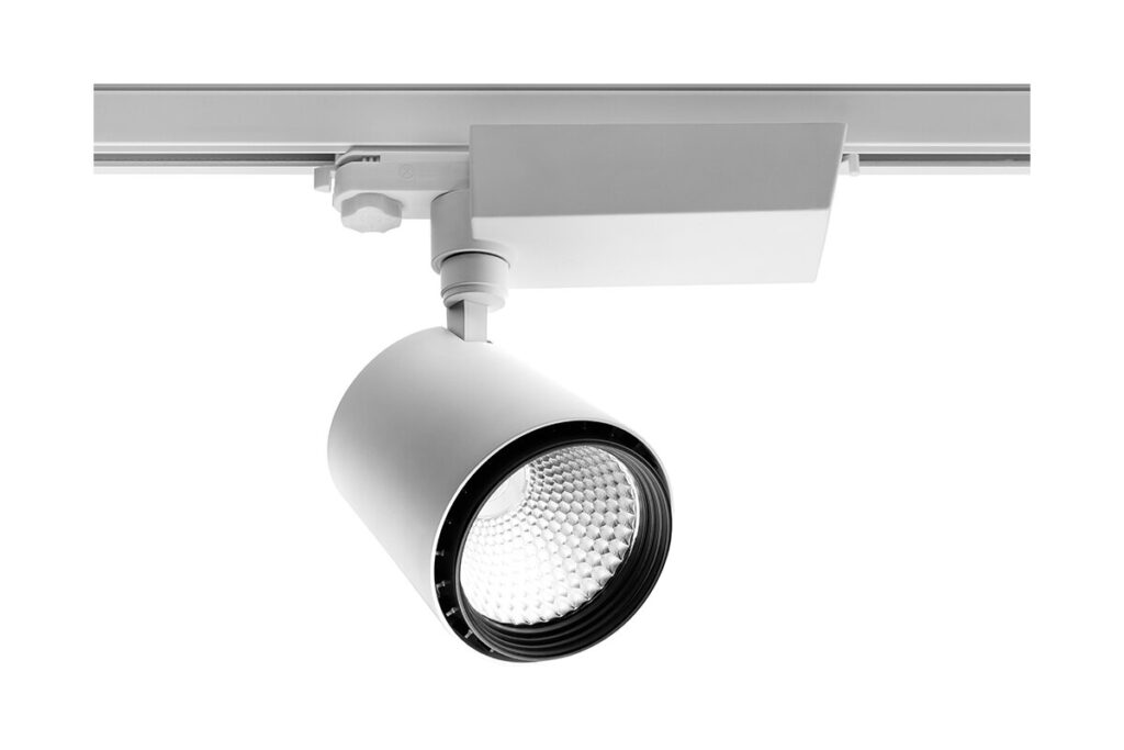 LED track luminaire X-LINE, 15 W, 1094 lm, 4000K, AC220-240V, 24°, IP20, white