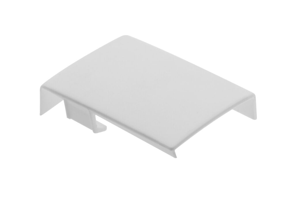 Cover for metal kitchen hanger STRONG – white, left