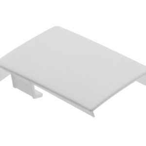 Cover for metal kitchen hanger STRONG – white, left