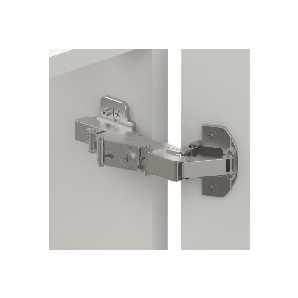 Hinge EXPERT overlay wide opening angle, zero offset