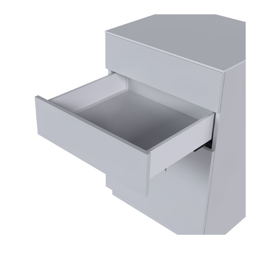 Front drawer Ultra Box push open H=118 white