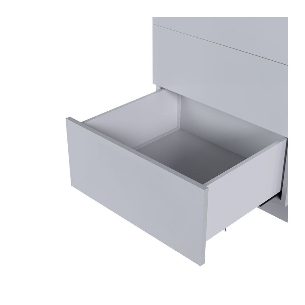Front drawer Ultra Box push open H=199 white