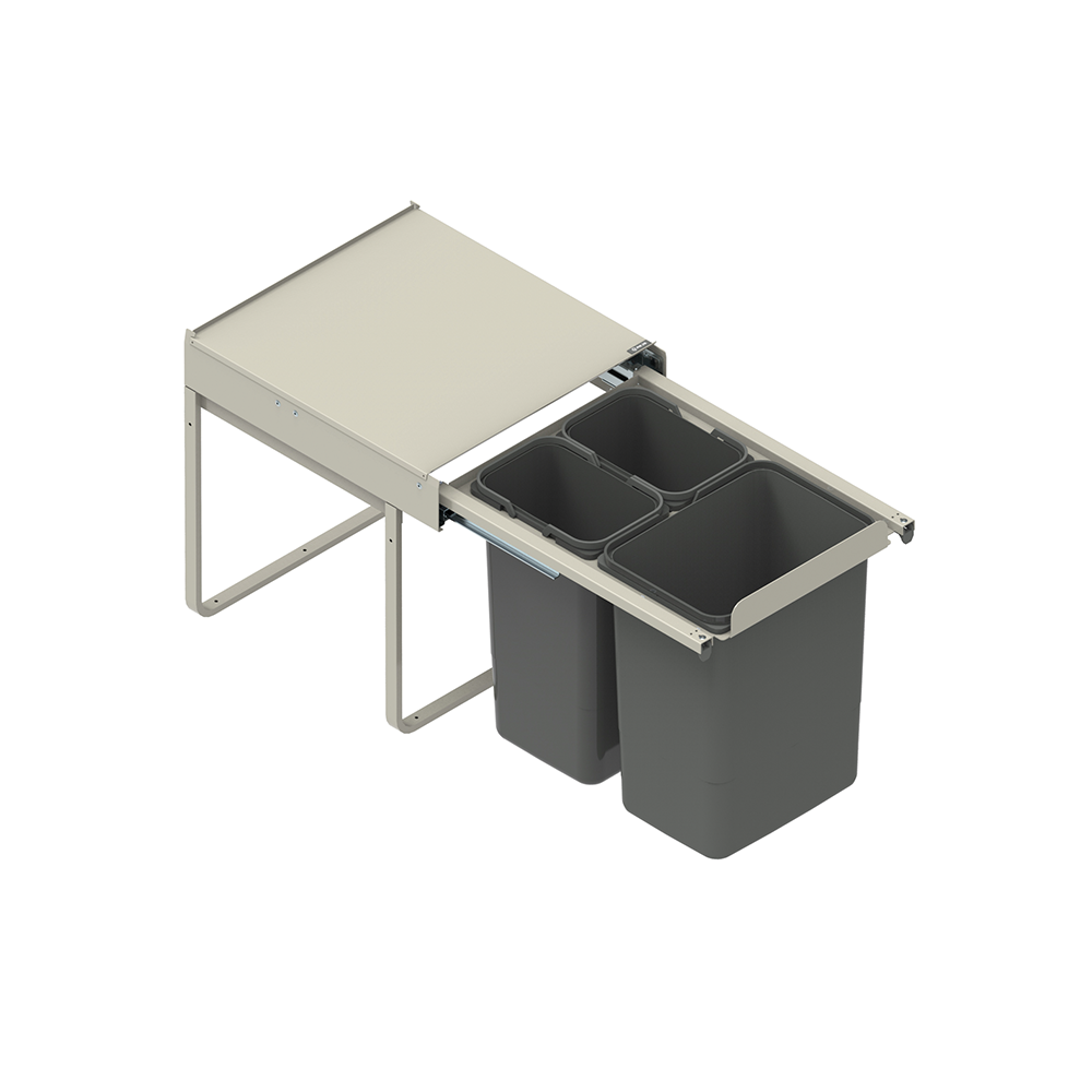 Waste container JC606 front 45