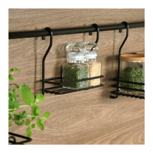 Hanging basket for spices