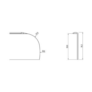 Profile side ALPO 28