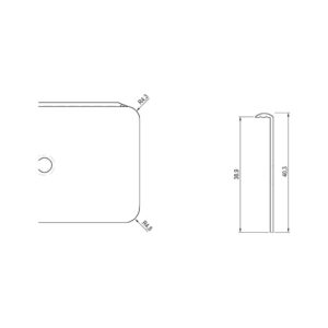 Profile side DUROPAL 38