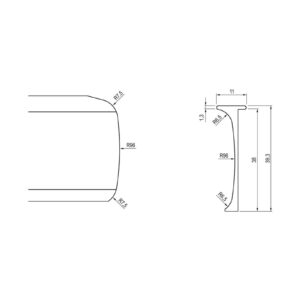 Profile angle DUROPAL 38