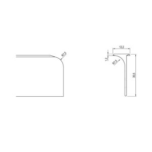 Profile angle MELNOX E 28