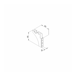 Front mounting for containers JC 601, 602, 603 and 604
