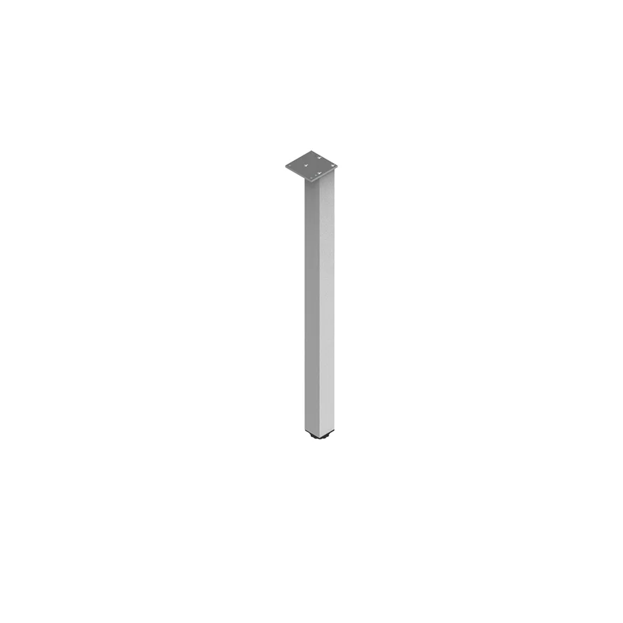 Leg furniture Aluminium square 46/46