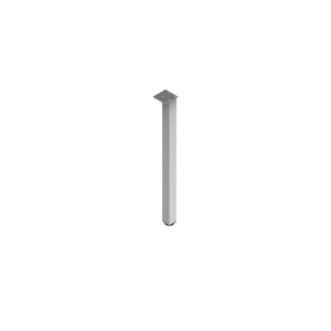 Leg furniture Aluminium square 46/46