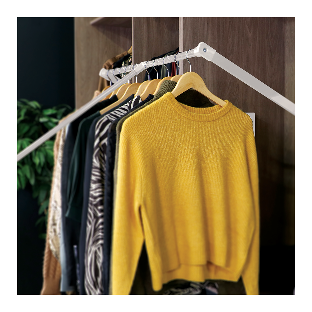 Pantograf Pull-down hanger for wardrobe and wardrobe
