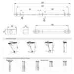 Lifter extractor pneumatic 60 N metal/plastic Silver – 2