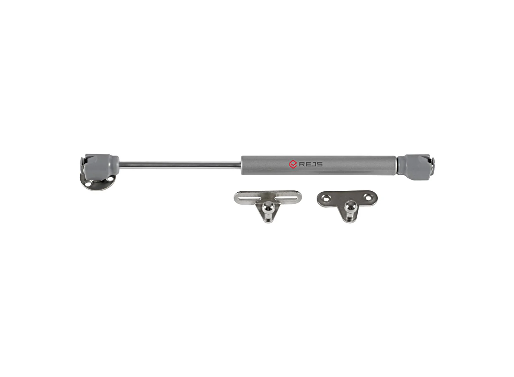 Gas lift N for flap fronts, silver