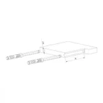 Invisible shelf support – 2