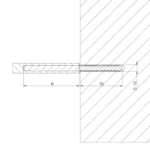 Invisible shelf support – 3