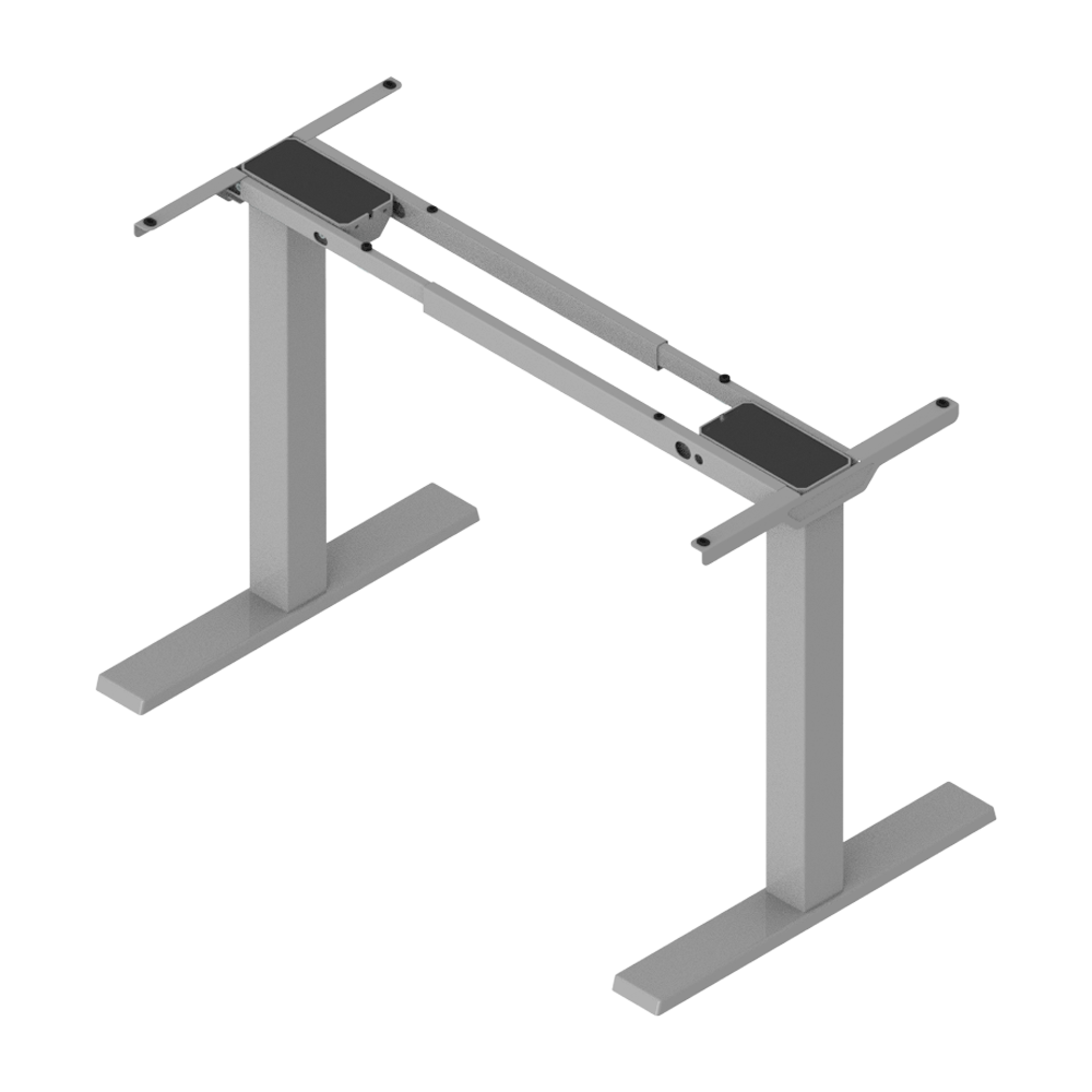Futuro COMPACT Frame electric for desk Silver