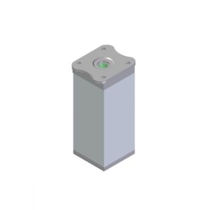 Foot ALU square with adjustment 1