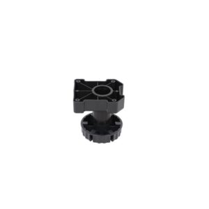 Foot adjustable ITP H=90-120 plastic sztuczne black