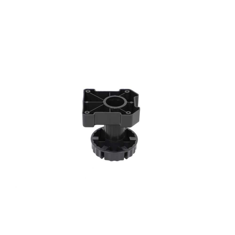 Foot adjustable ITP H=90-120 plastic sztuczne black