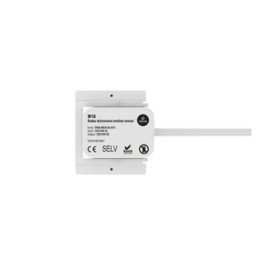 Switch ukryty with czujnikiem ruchu mikrofalowy W18