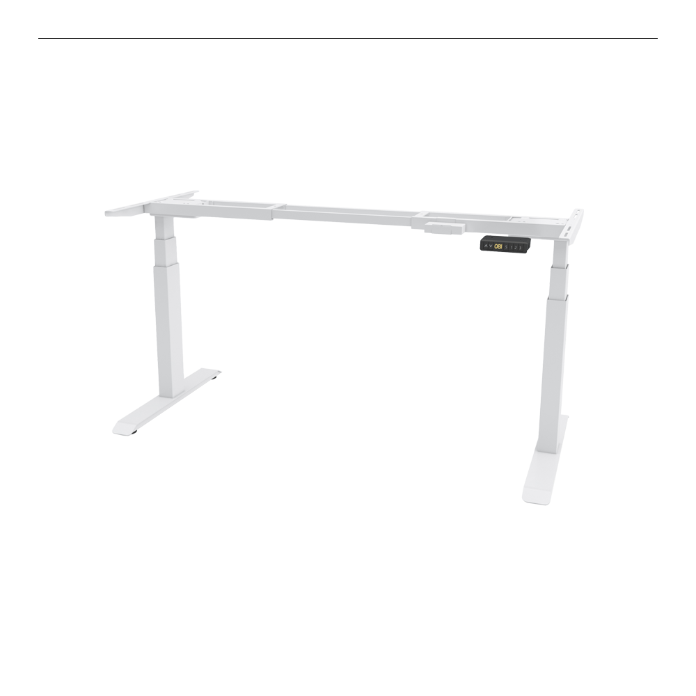 Futuro II Frame electric for desk White