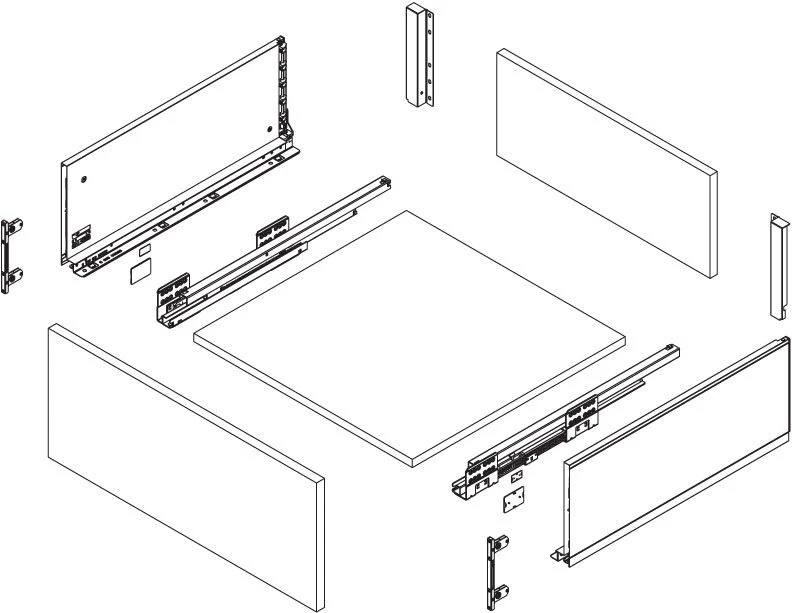Front drawer Ultra Box