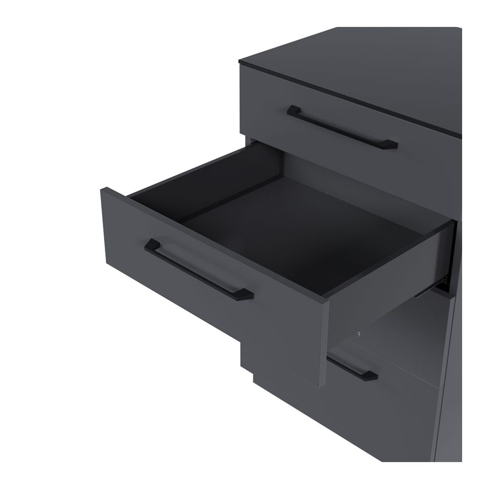 Front drawer Ultra Box H=118 Graphite