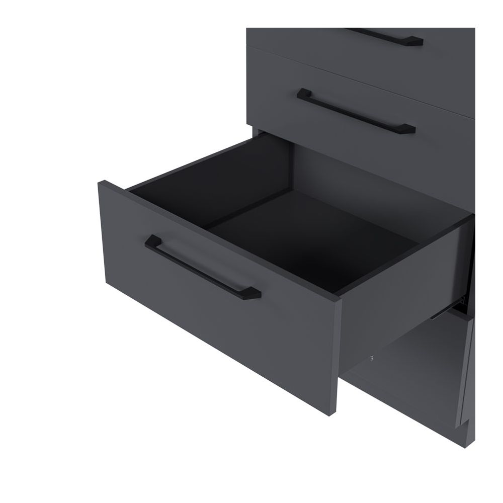 Front drawer Ultra Box H=167 Graphite