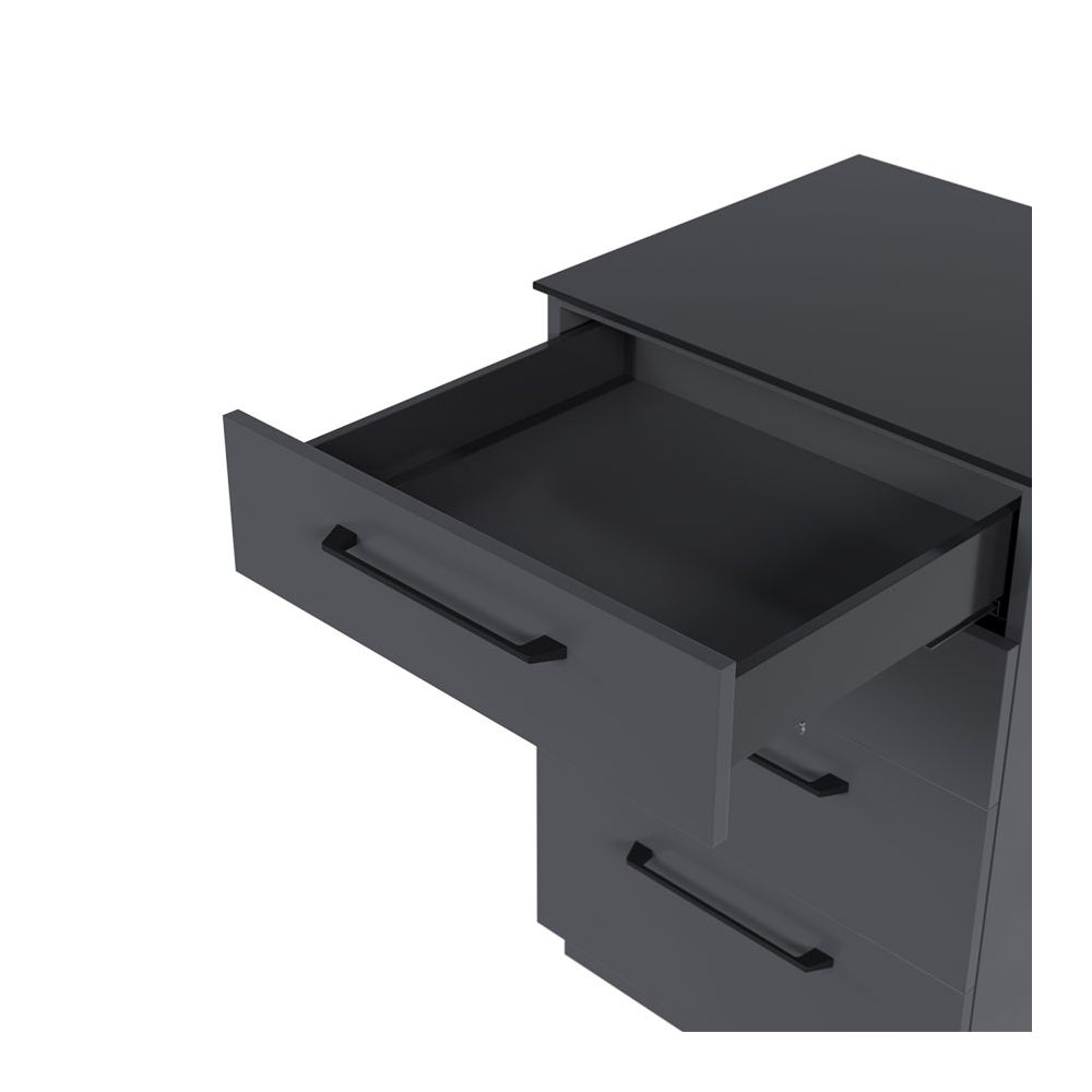 Front drawer Ultra Box H=86 Graphite