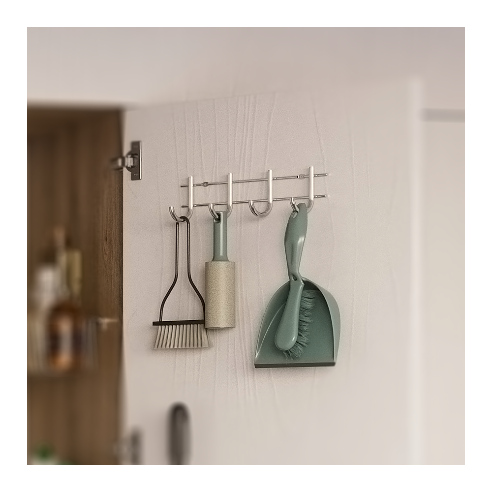 Hanger for towels screw-on