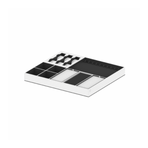 Insert for drawers wardrobe A1 for jewelry White/Black