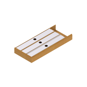 Drawer insert wooden for folie