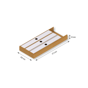 Drawer insert wooden for folie