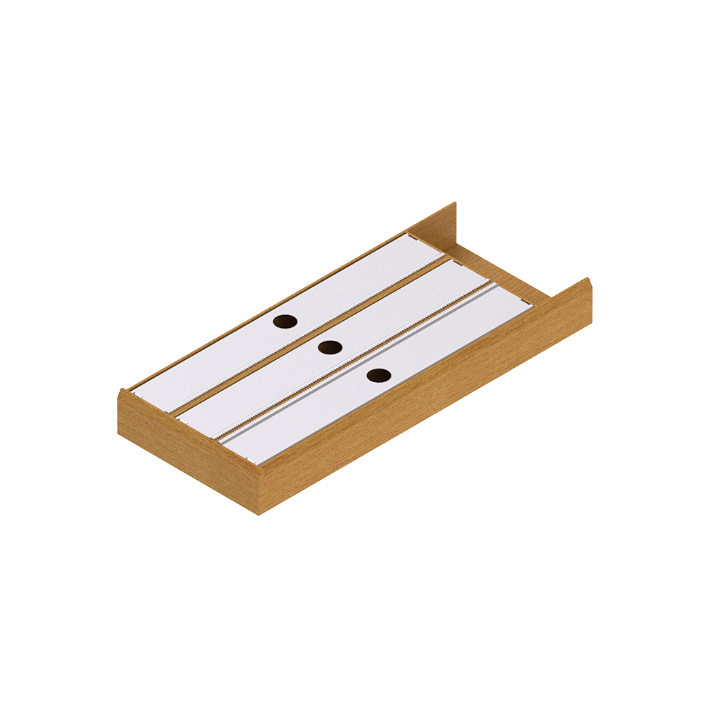 Drawer insert wooden for folie