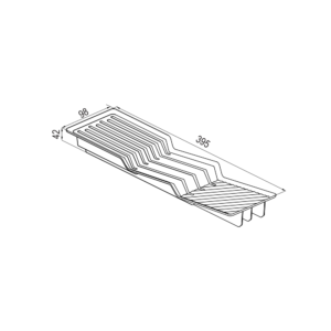 Organizer for knives Max-White