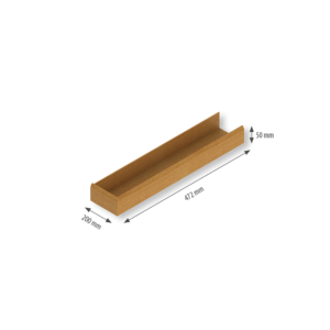 Drawer insert wooden universal