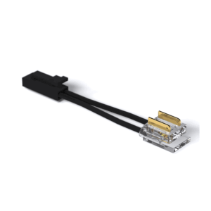 LUMINO Connector clamp-on, Strip 8/10mm, Cable miniAMP 2 m