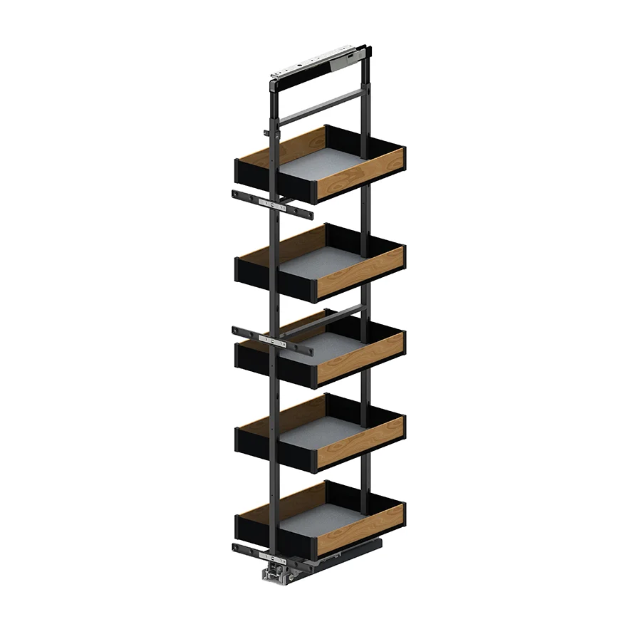 Frame for Cargo maxi bottom Line Maxima PURO, black/oak