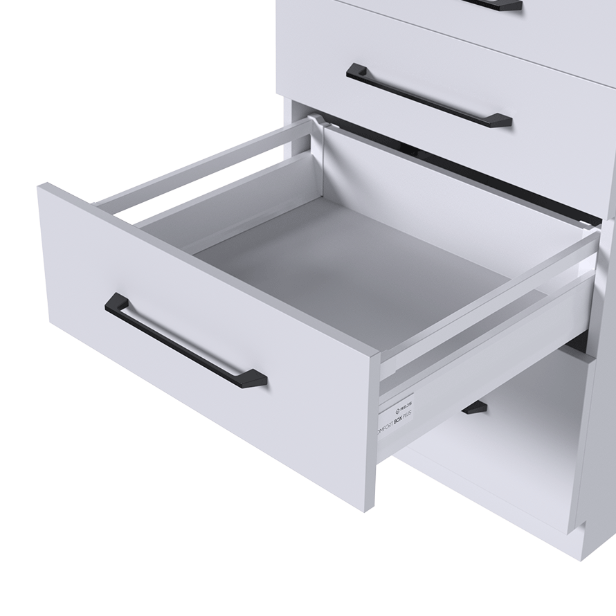 Comfort Box Plus H-135 with railing rectangular