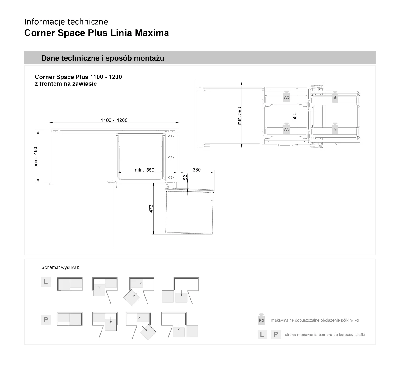Corner Space Plus Line Maxima PURO