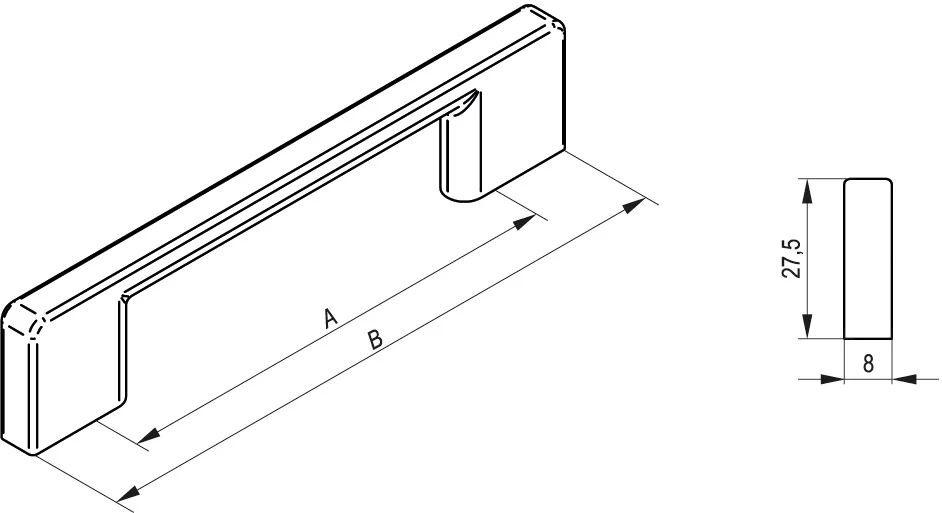 Handle furniture EASY