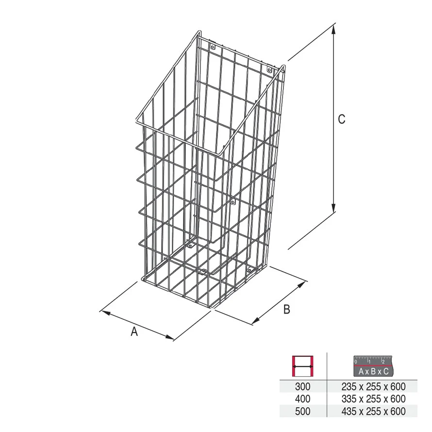Basket for laundry